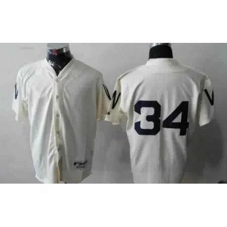 Nationals #34 Bryce Harper Cream 1924 Turn Back The Clock Stitched MLB Jersey