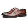 Fashion Mens Formal Business Derby Leather Dress Shoes 