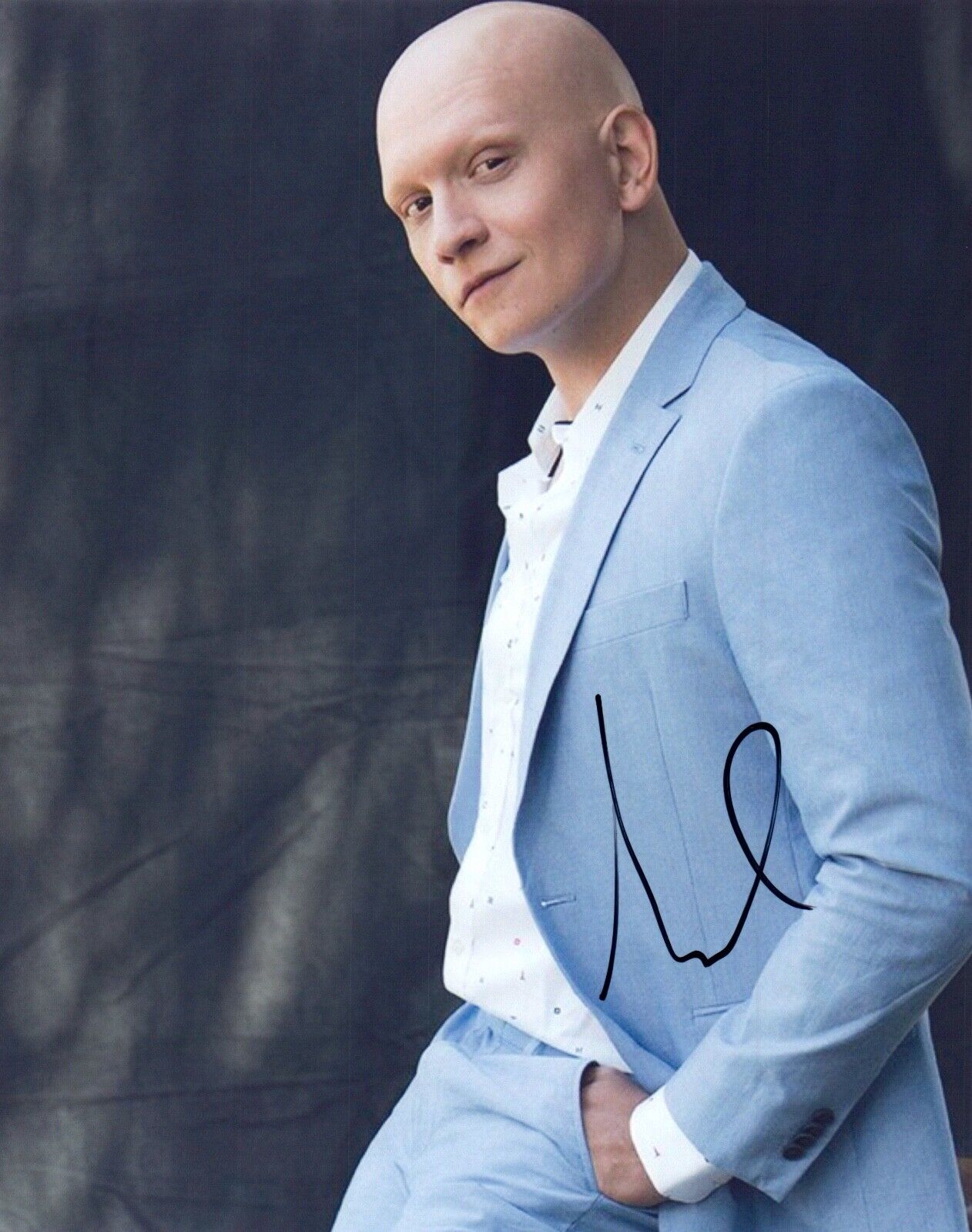 Anthony Carrigan Signed Autographed 8x10 Photo Poster painting GOTHAM Barry Actor COA