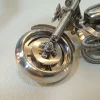 Creative stainless steel motorcycle DIY assembled model kit crafts exquisitely crafted motorcycle model gifts
