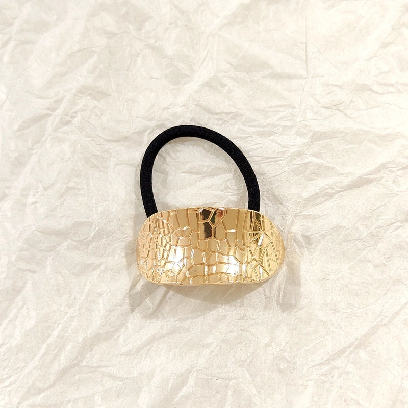Streetwear Women’s Geometric Alloy Plating Hair Tie