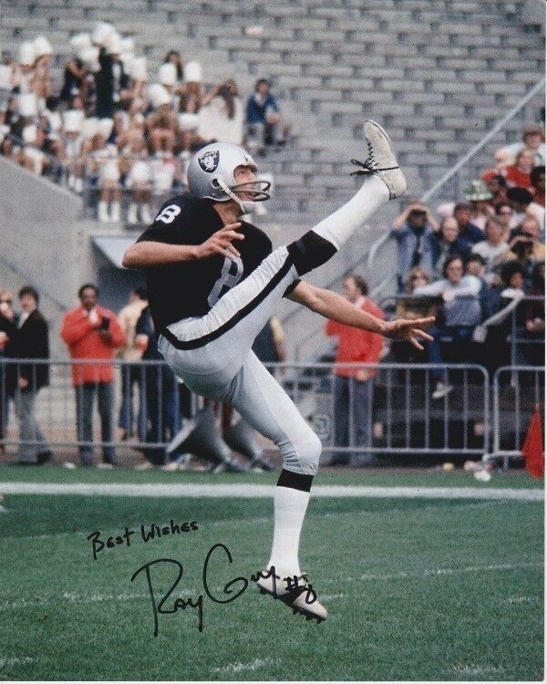 RAY GUY signed autographed NFL OAKLAND RAIDERS Photo Poster painting