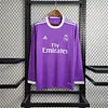 2016/2017 Retro Long Sleeves Real Madrid Away Football Jersey 1:1 Thai Quality