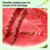Trancheuse à fruits multifonctionnelle en acier inoxydable