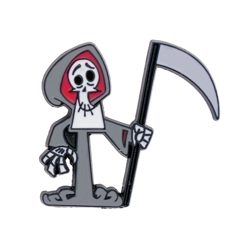 Minimalist Halloween Pattern Skull Metal Unisex Brooches