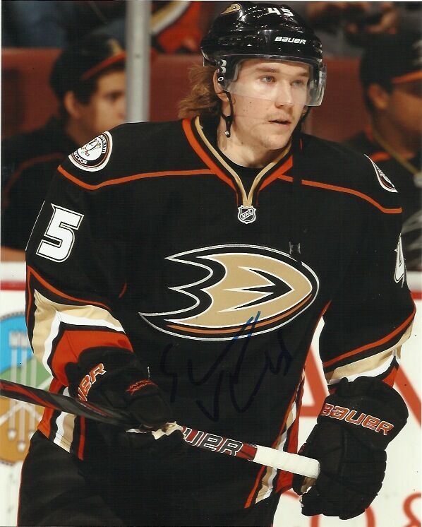 Anaheim Ducks Sami Vatanen Autographed Signed 8x10 NHL Photo Poster painting COA B