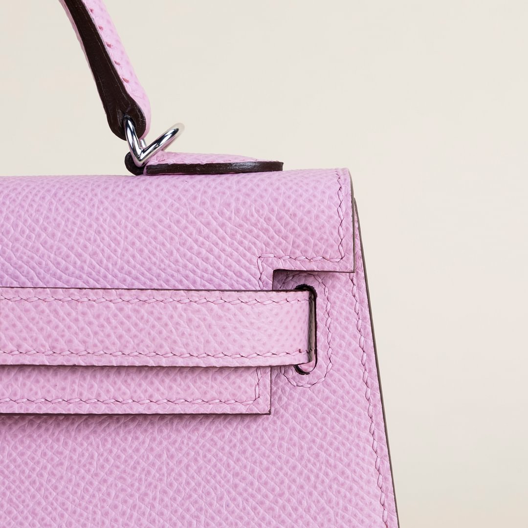 Mini Kelly II Epsom X9 Mauve syivestre PHW