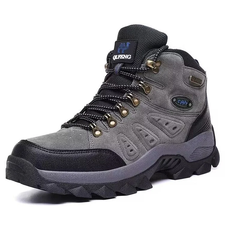 Winter Outdoor Warm Thick-Soled Non-Slip High-Top Hiking Shoes shopify Stunahome.com