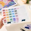 32 Double Buckle Clear Bead Organizer Box with Compartments Plastic Storage Boxes Set with Stickers Multifunctional Diamond Painting Storage Containers for Diamonds Seeds Beads Nail Rhinestones