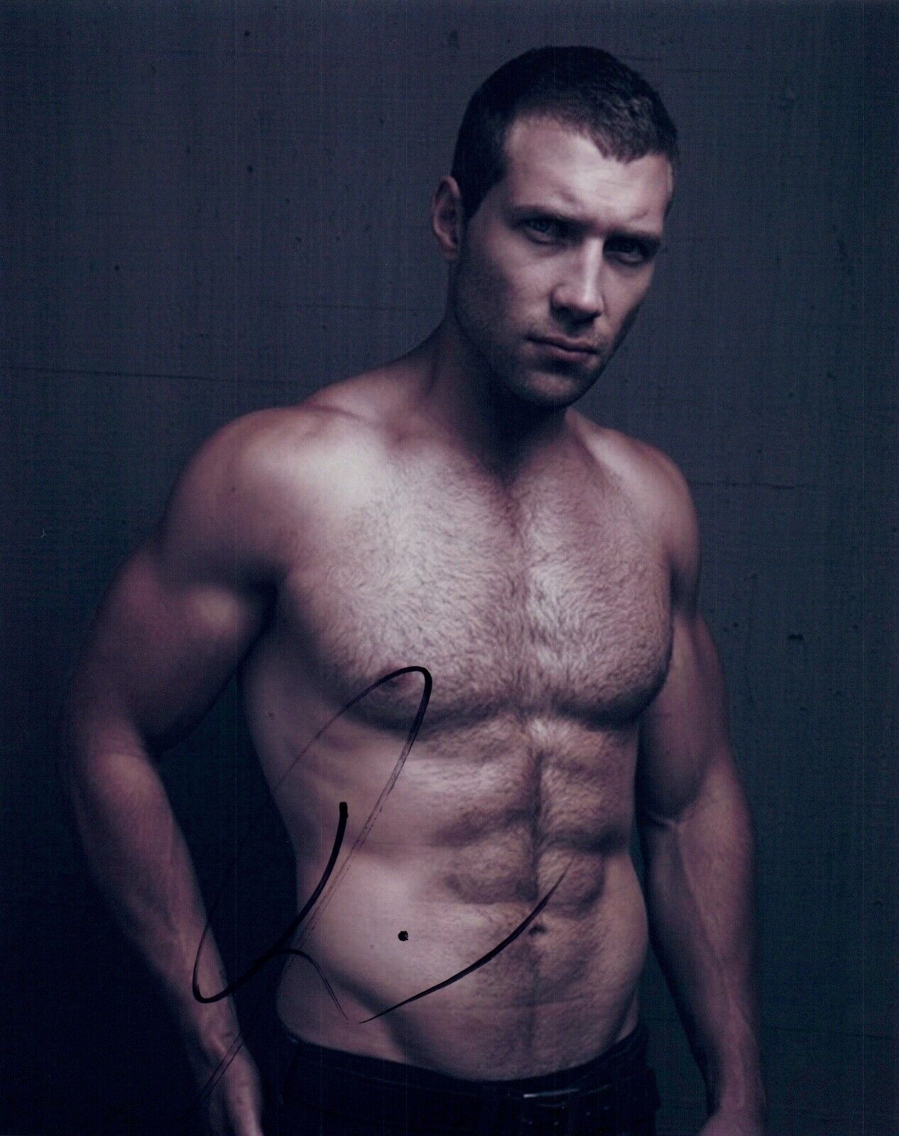 Jai Courtney Signed Autograph 8x10 Photo Poster painting Suicide Squad Actor Shirtless Pose COA