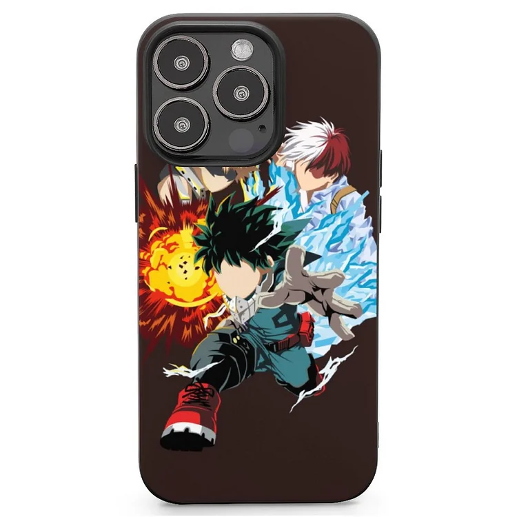 Anime My Hero Academia Phone Case(21) Mobile Phone Shell IPhone 13 and iPhone14 Pro Max and IPhone 15 Plus Case - Heather Prints Shirts