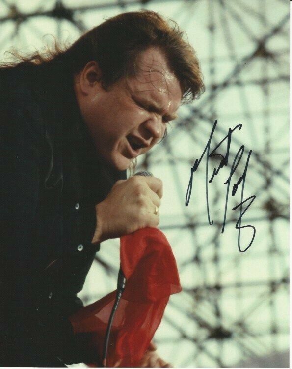 Meat Loaf Bat out of hell / Dead Ringer 8 X 10 Autographed Photo Poster painting (REPRINT #6)