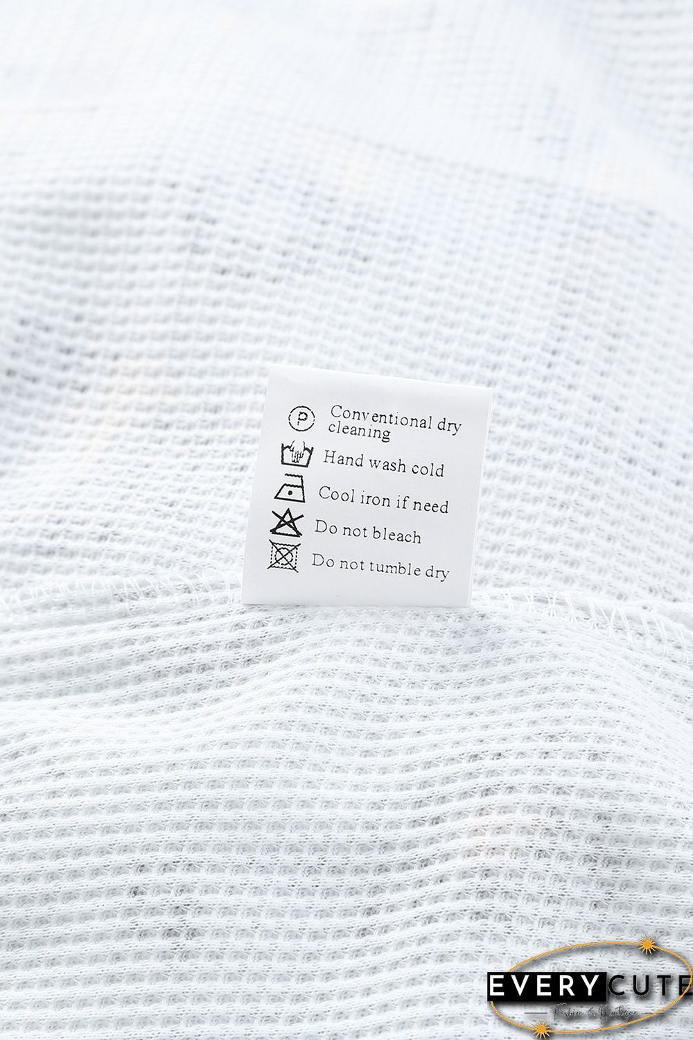 Leopard Waffle Knit Short Sleeve Top