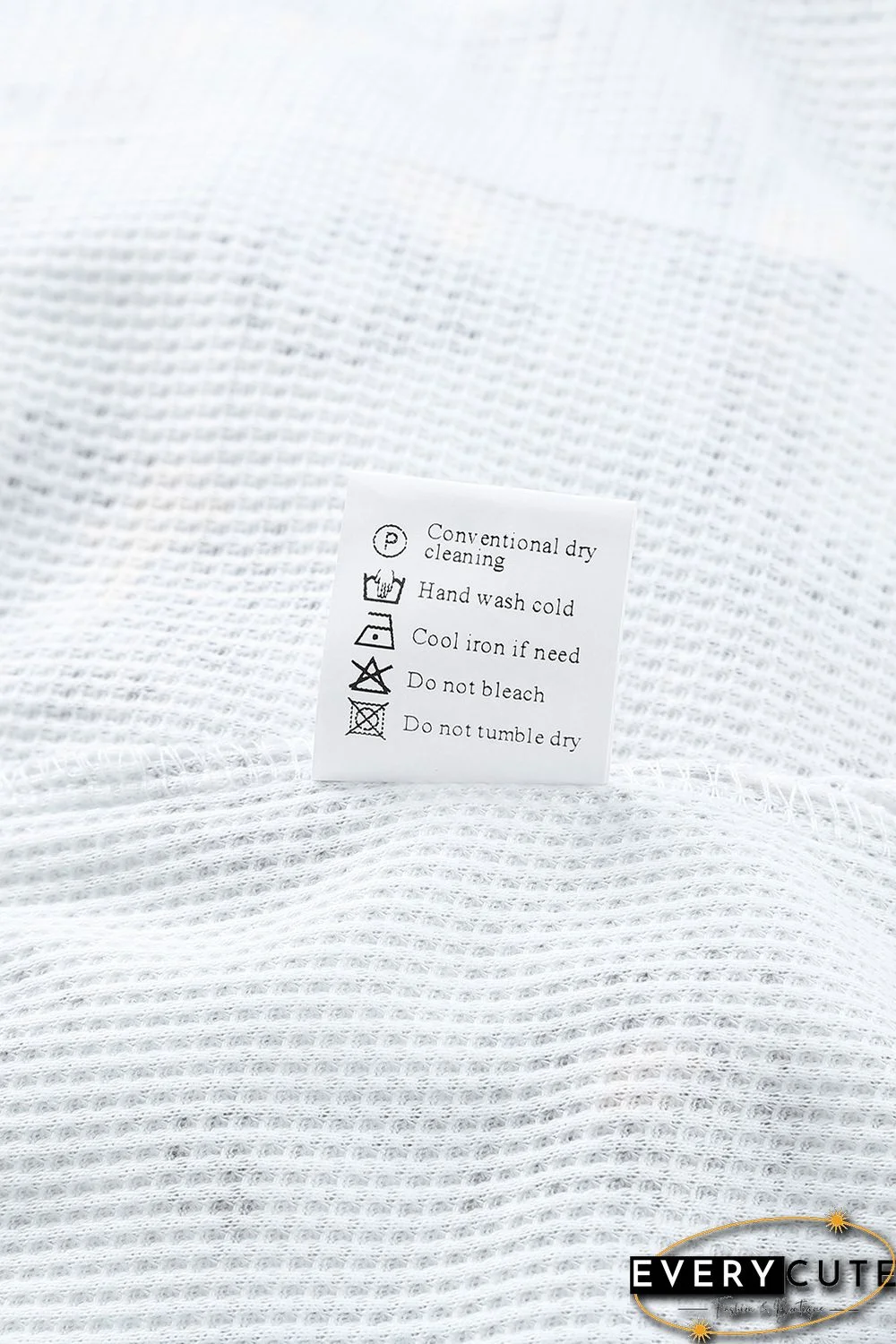 Leopard Waffle Knit Short Sleeve Top