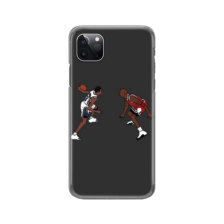 Crosses Over Michael Jordan, Basketball iPhone Case
