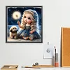 Diamond Painting-5D Full Round Drill Childhood(40*40 CM)