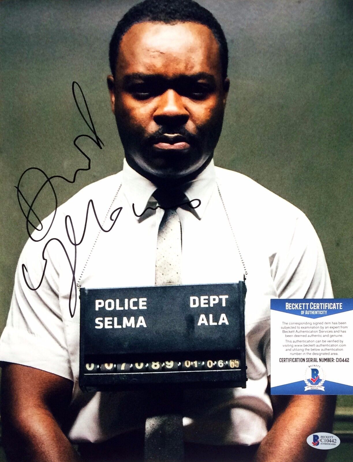 David Oyelowo Selma Signed Autographed 11x14 Photo Poster painting BAS C10442