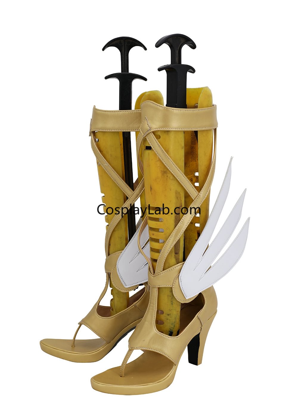 Overwatch OW Mercy Cosplay Shoes Boots