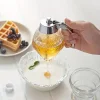 Distributeur d'entonnoir de jus de sirop de miel en acrylique