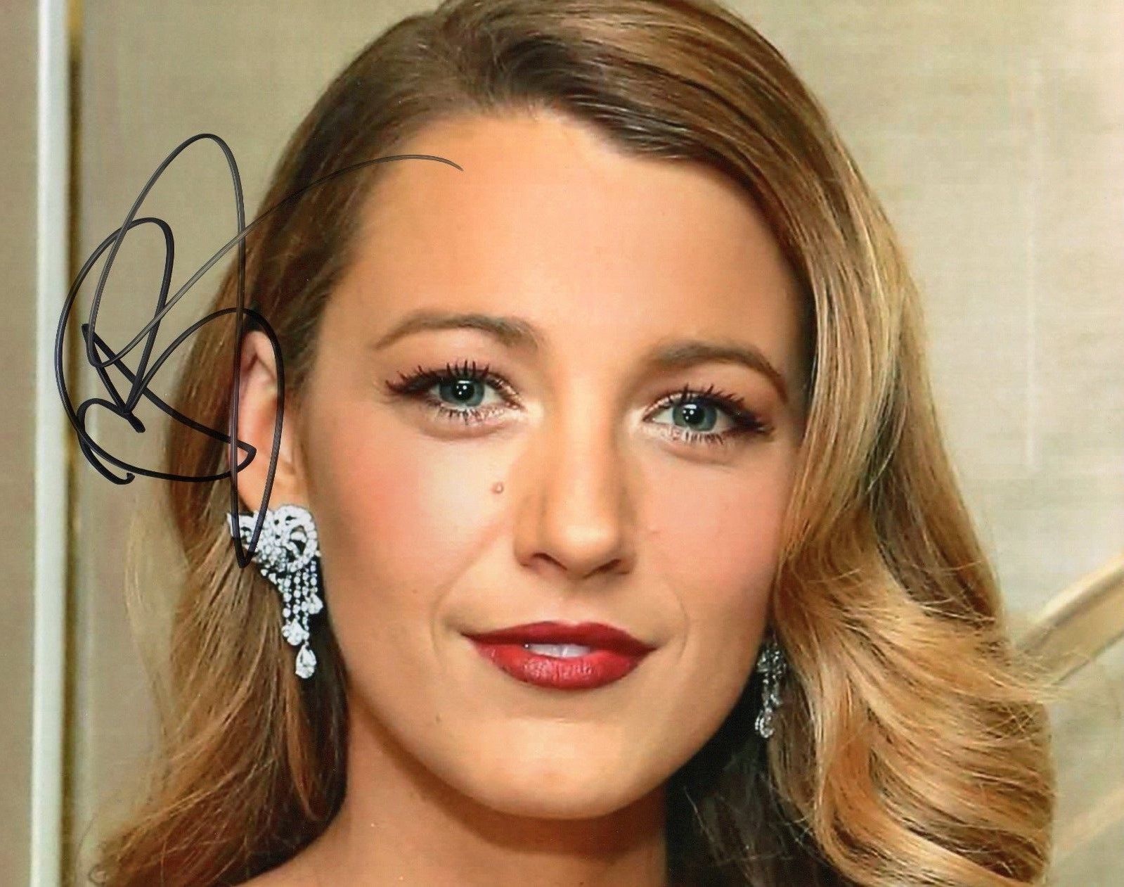 BLAKE LIVELY AUTOGRAPHED SIGNED A4 PP POSTER Photo Poster painting PRINT 16