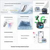 2026 New Model Bluetooth Headphones: X6 PRO AI Smart Translation Earbuds