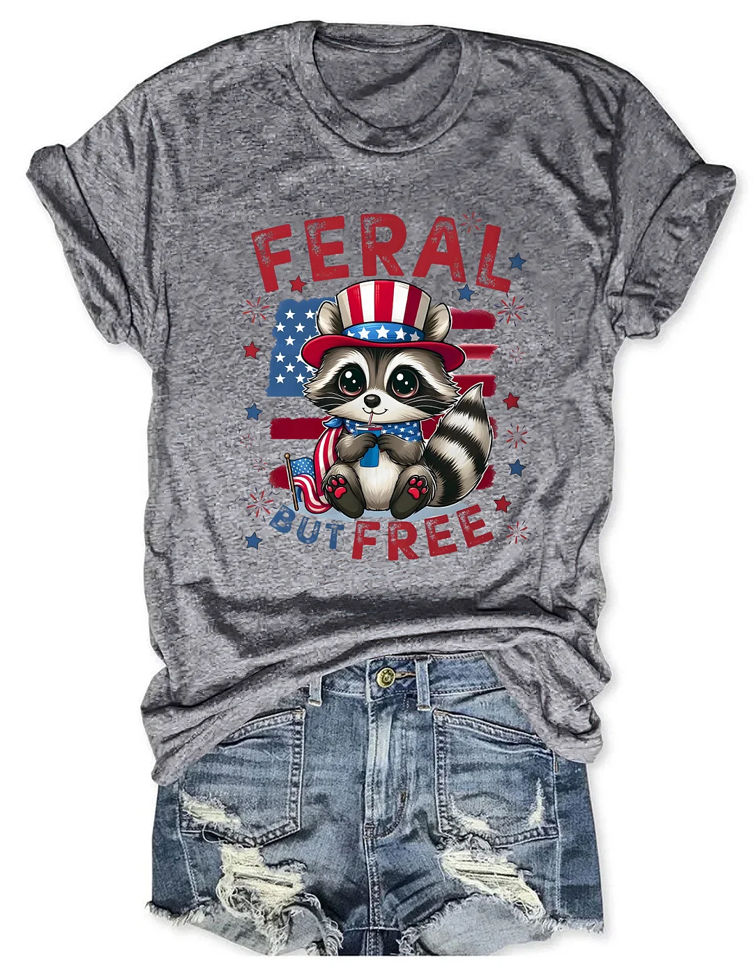 Feral But Free T-shirt