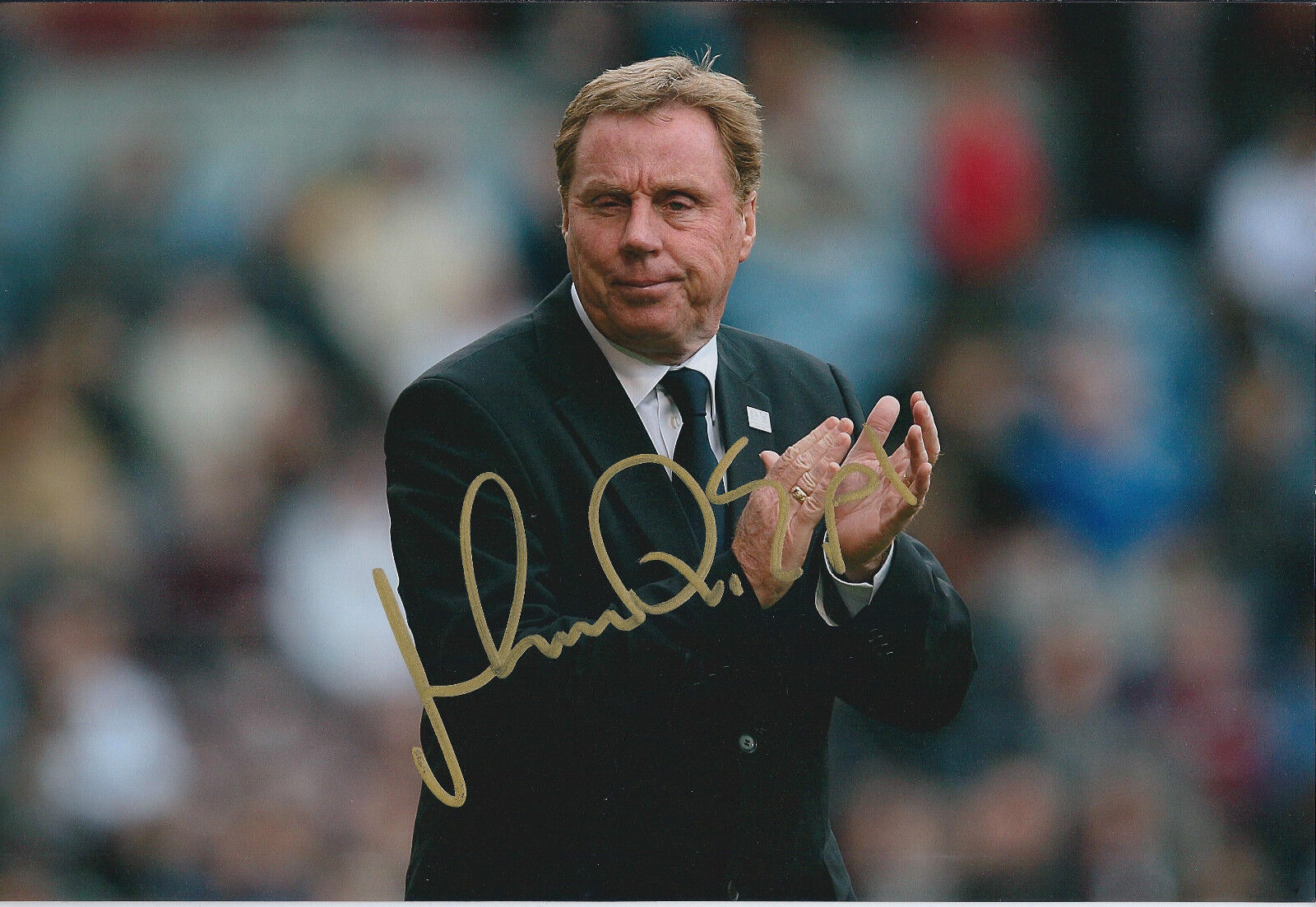 Harry REDKNAPP Signed 12x8 Photo Poster painting AFTAL COA Autograph QPR Manager Genuine