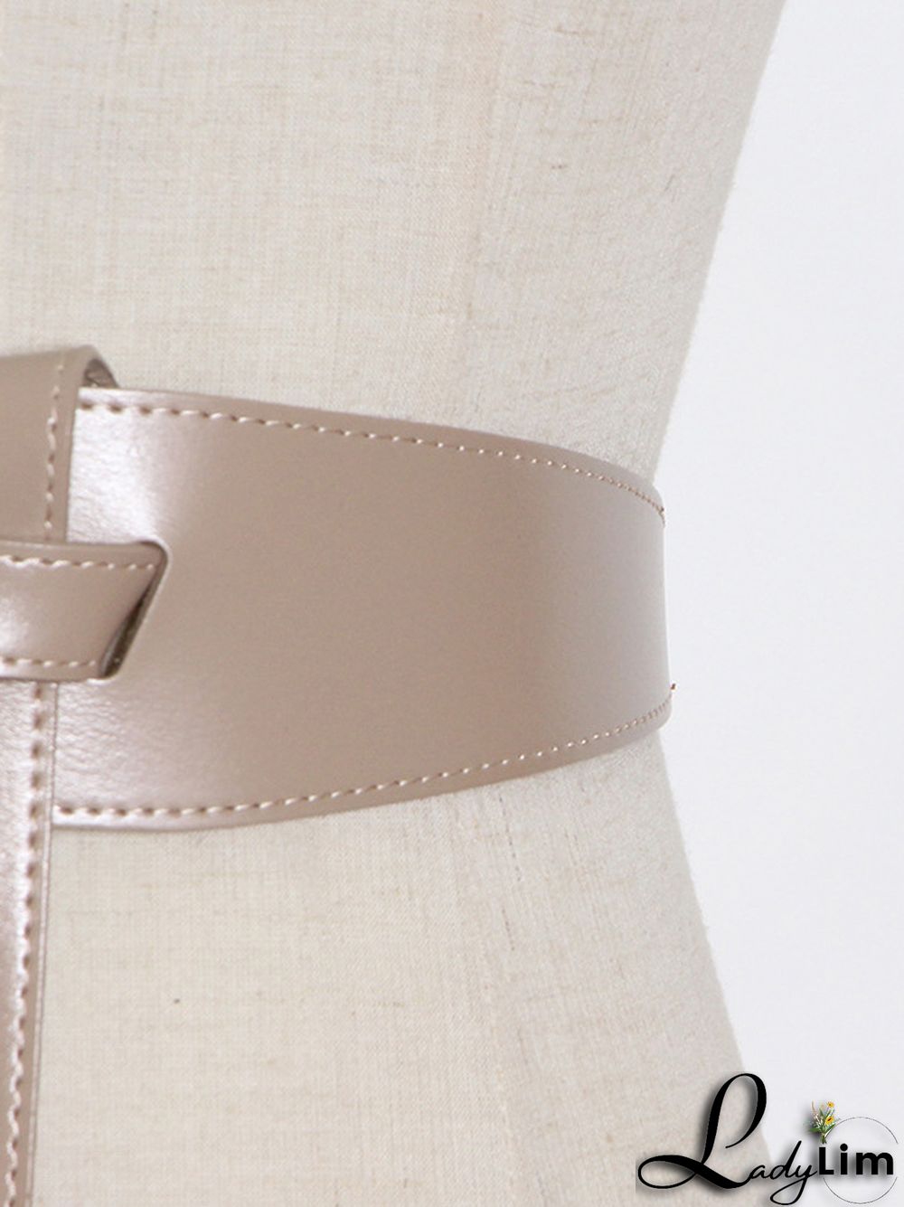 Asymmetric Solid Color Belts