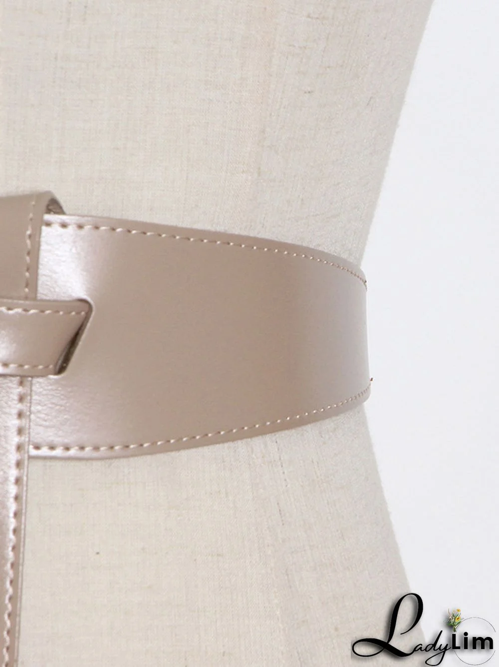 Asymmetric Solid Color Belts
