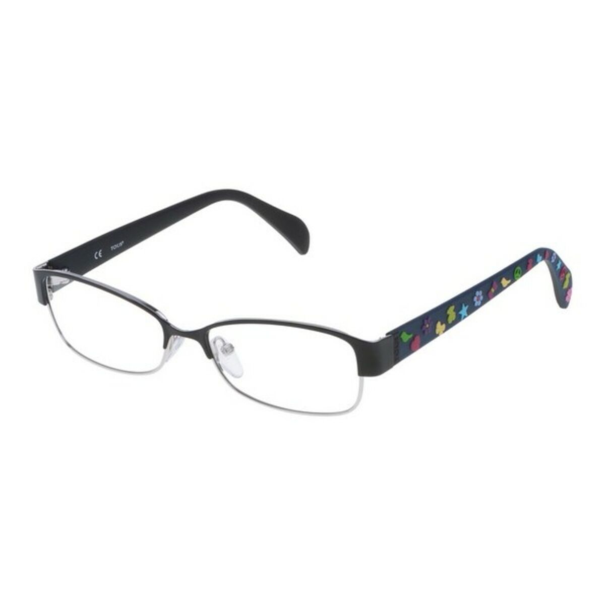 Ladies'Spectacle frame Tous VTO321V530583 Black (&oslash; 53 mm)