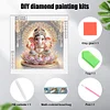 Ganesha - speziell geformtes Diamantgemälde - 30*30cm