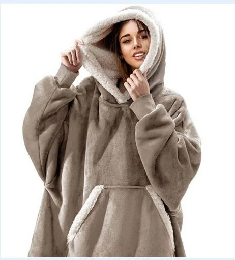 Unisex Lambskin Home Casual Plush Sweater