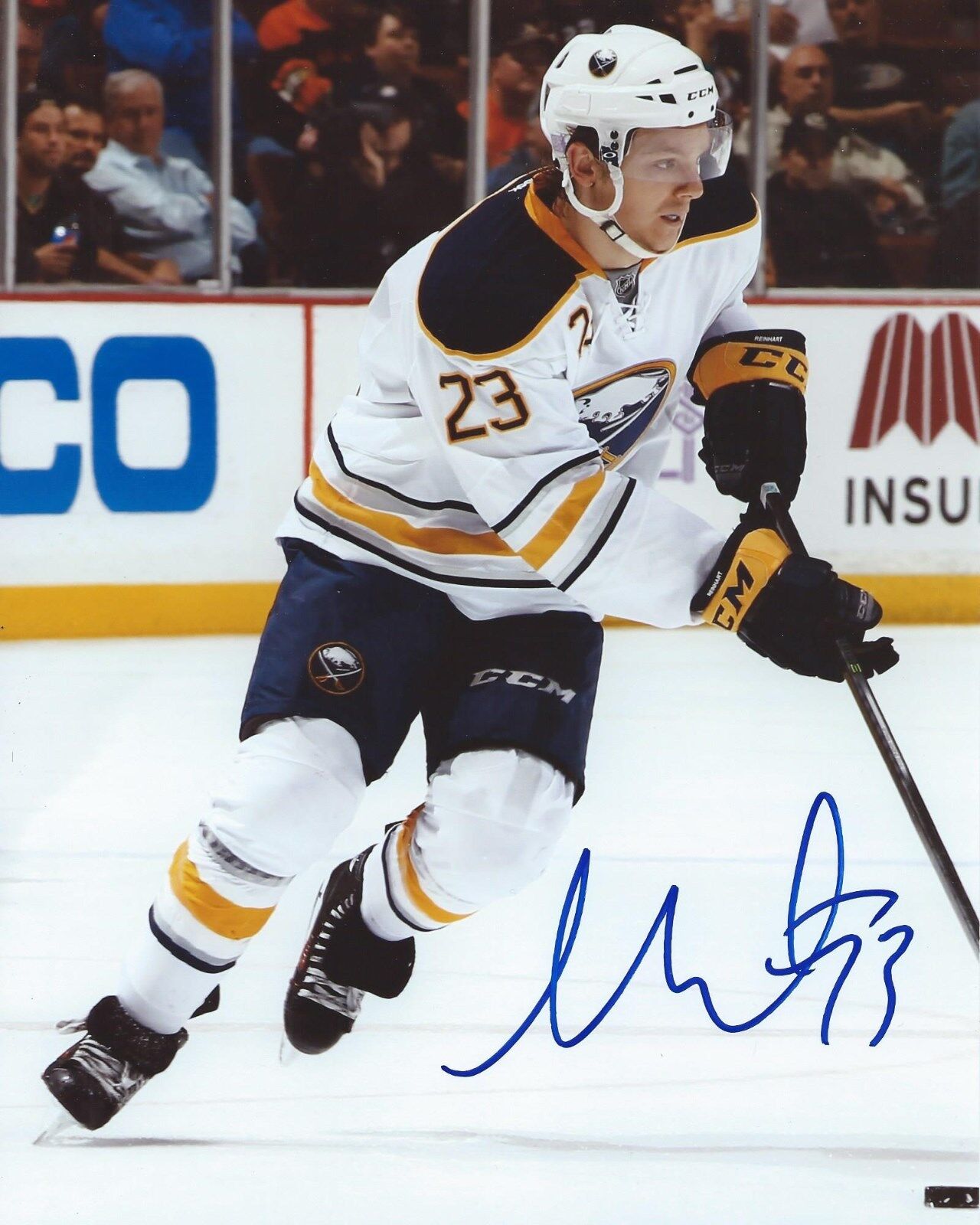 Sam Reinhart Signed 8x10 Photo Poster painting Buffalo Sabres Autographed COA