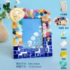 DIY Glass Mosaic Tiles Crafts Kits Handmade Phote Frame Home Decor Gifts