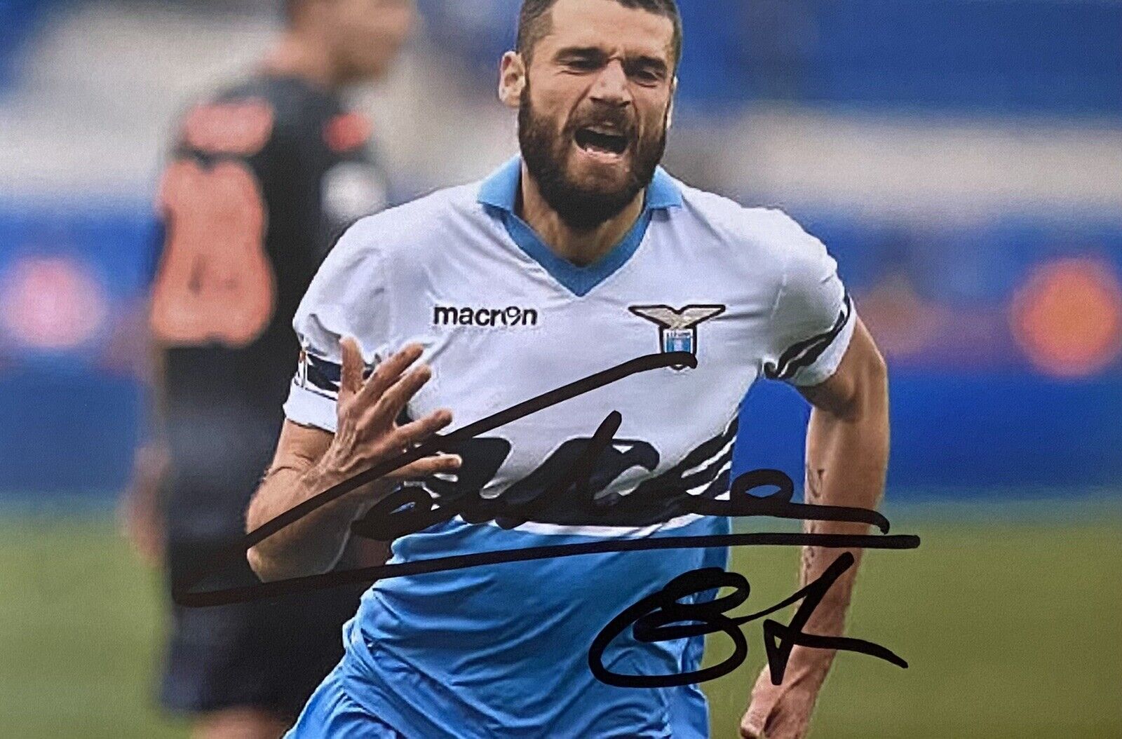 Antonio Candreva Hand Signed Lazio 6X4 Photo Poster painting 2