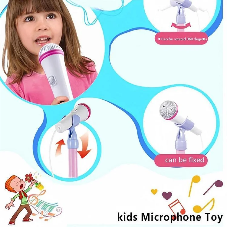 🎤 60% SCONTO ORA! 👧 Microfono Karaoke per Bambini - Luci Colorate & Suono Chiaro, Regalo Perfetto per Piccoli Artisti ✨