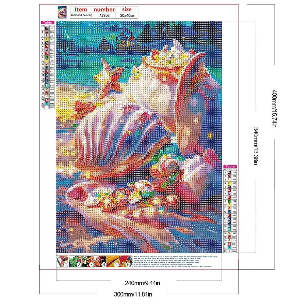 Diamond Painting - Full Round Drill - Beach(Canvas|30*40cm)