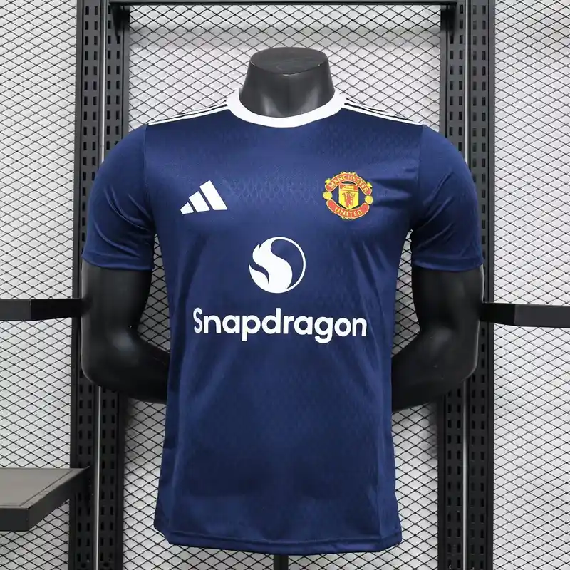 24/25 Player Manchester United Dark Blue Special Soccer Jersey