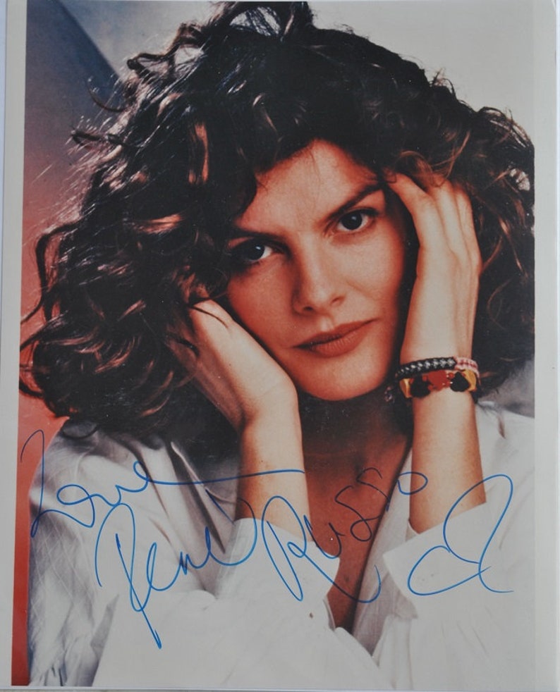 RENE RUSSO Signed Photo Poster painting Lethal Weapon 3, In the Line of Fire, Outbreak, wCOA