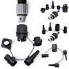 Air Valve Conversion Head with Air Valve Nozzles for Inflatables (4-in-1 Set)