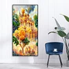 >SALE<5D DIY Full Round Drill Diamond Painting Rose Manor Art Home Decoration (sz2606)