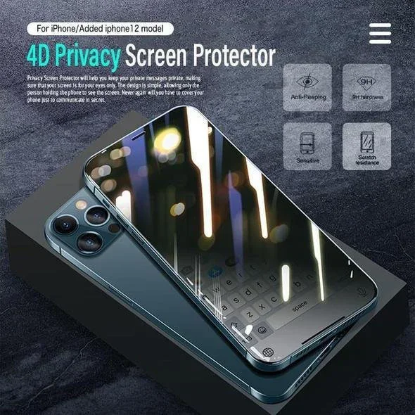 🔥Buy one get one free🔥 2023 The Fourth Generation Of HD Privacy Screen Protector