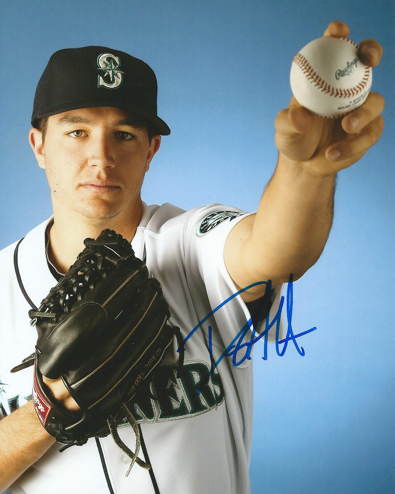 **GFA Seattle Mariners *DANNY HULTZEN* Signed 8x10 Photo Poster painting D5 COA**