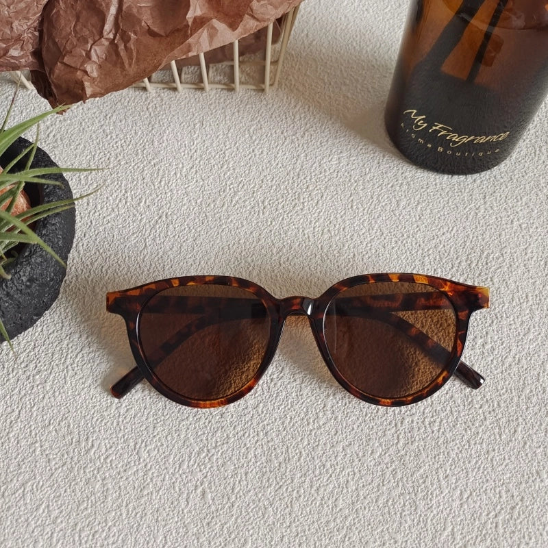 Casual Sweet Glasses Pc Resin Round Frame Square Oval Frame Full Frame Women’s Sunglasses