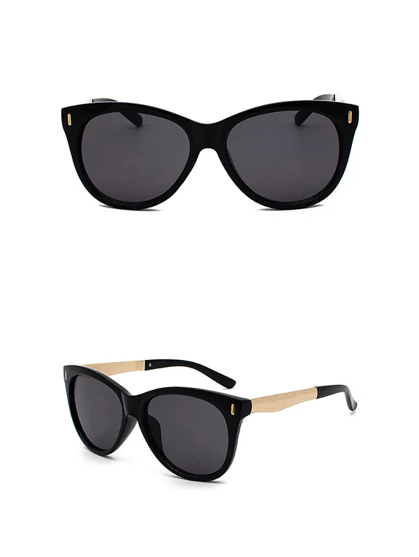 Round-Frame Acetate Sunglasses
