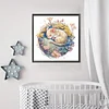 >SALE<5D DIY Partial Special Shaped Drill Diamond Painting Sleeping Critters 30x30cm