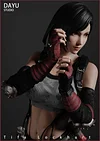 1/4 Scale Tifa Lockhart - (FF7) Final Fantasy VII Resin Statue - DAYU Studios [In Stock]