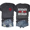Sundays Are For New England Patriots Tee