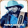 Merle Haggard - Vintage Metal Signs - 20*30cm/30*40cm - Music