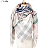 Plaid Pashmina Scarf Winter Scarf For Women